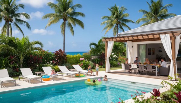 Pourquoi choisir une villa à louer pour vacances en famille à Saint-François ?